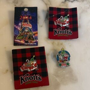 Knott's Merry Farm Collectible Pins